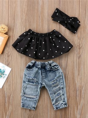 0-3Y Toddler Baby Kid Girl Clothes Set 2023 Spring Summer Outfits
