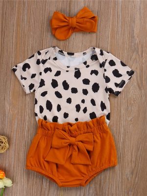 2021-Fashion-Newborn-Toddler-Baby-Girls-Clothes-Sets-Leopard-Print-Short-Sleeve-Romper-Tops-Bow-Shorts-1