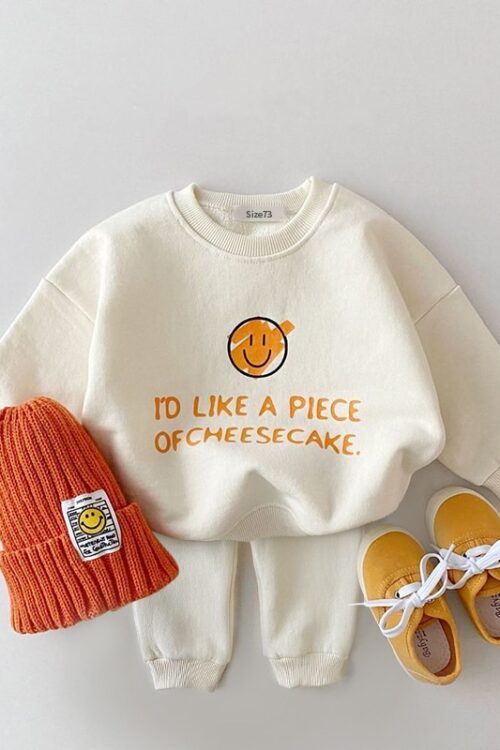 Baby Boy Girl Clothes Set Newborn Infant Casual Sweatshirt + Harem Pants