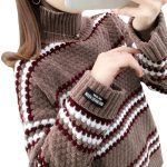 Women Warm Oversized Sweater Long Sleeve Pullover Jumper