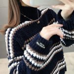 Women Warm Oversized Sweater Long Sleeve Pullover Jumper