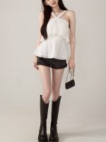 Women Sexy Lace Slim Corset Vest 2023 Summer Fashion Outfits