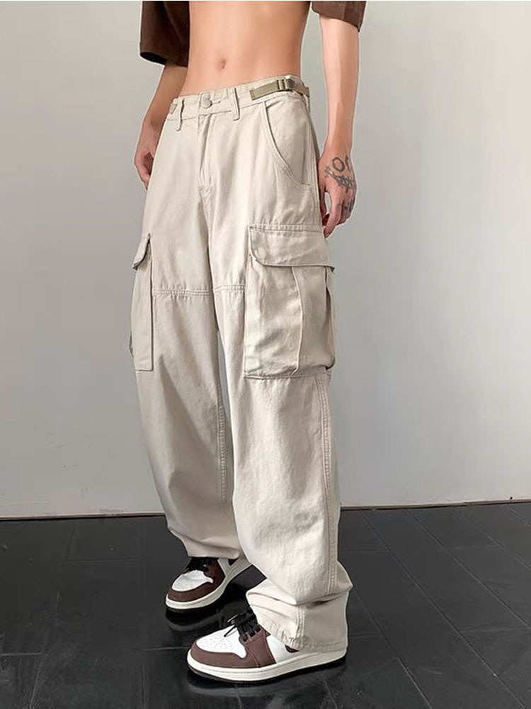 Vintage Baggy Cargo Pants Women Japan Style Harajuku Hippie Streetwear ...