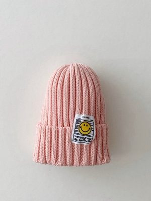 Kids Beanie Cap Korea  Knitted Infant Hat 1-6 Y 2023 Spring Fashion Outfits