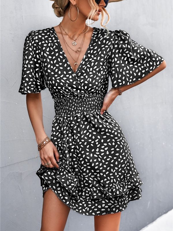 Sexy V Neck Mini Dress For 2023 Summer Fashion Outfits