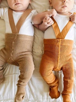 Baby Cotton Suspender Pantyhose Infants Baby High Waist Leggings