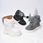 Snow Baby Soft Warm Plush Inside Cotton Anti-kick Boots