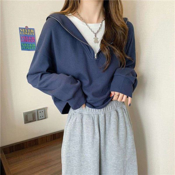 Women Casual T-Shirts Pullover Two Piece 2023 Spring Fashion Outfits
