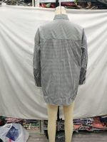Spring Summer Artistic Vintage Vertical Stripes Cardigan Long Sleeve Shirt Loose Slimming Youthful-Looking Wild Shirt