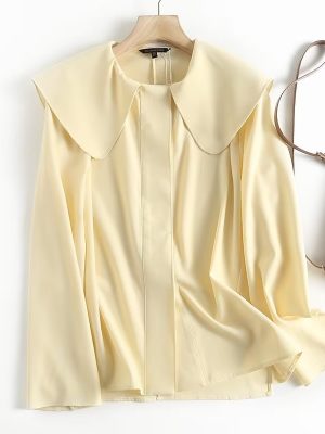 Autumn Loose Solid Color Shirt