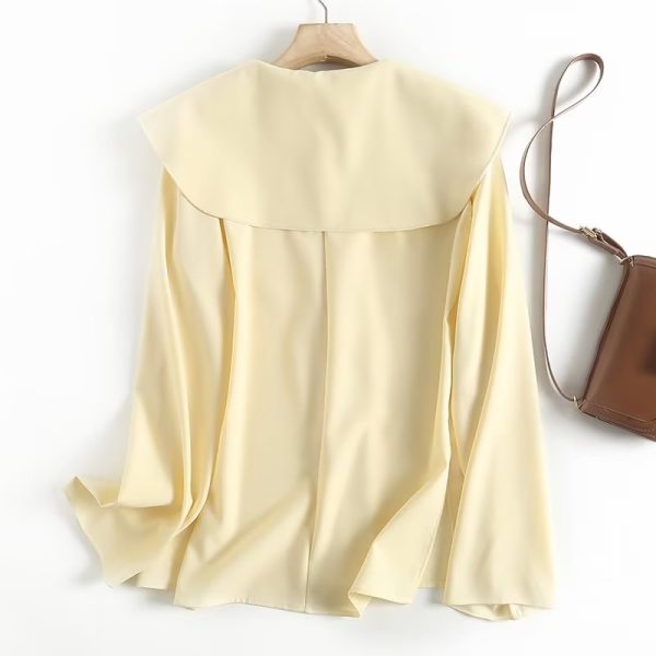 Autumn Loose Solid Color Shirt