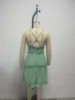 Women  Clothing Spring Slim Fit Maxi Dress High Waist Sexy Strap Dress