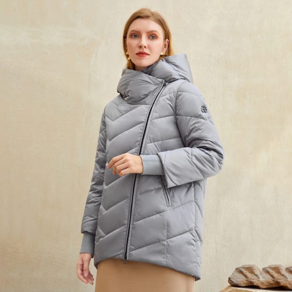 Hooded Women Winter Coat Cotton Warm Parkas Coat Women Elegant Causal Short Puffer Jacket Coat Ladies