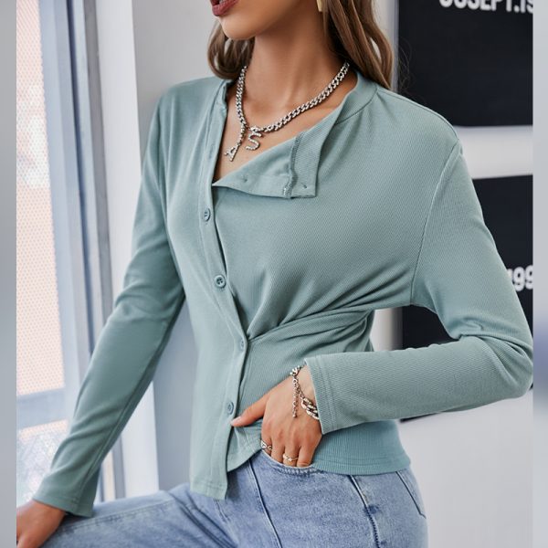 Autumn Winter Knitted Basic Cardian Women Long Sleeve O-Neck Single Breasted Tops Female Solid Elastic Cardian