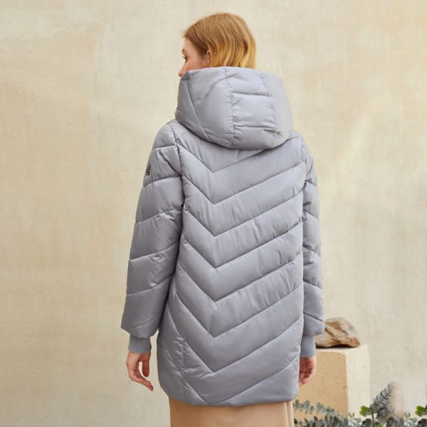 Hooded Women Winter Coat Cotton Warm Parkas Coat Women Elegant Causal Short Puffer Jacket Coat Ladies