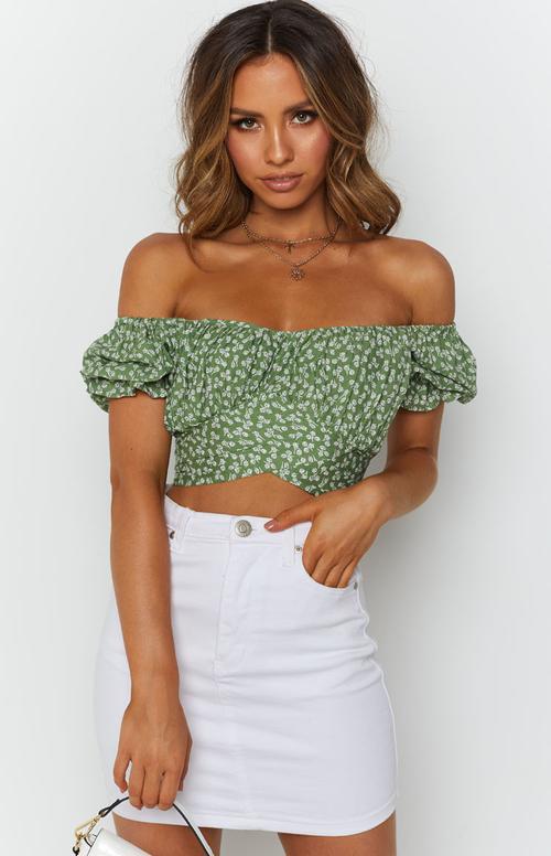 Summer Floral Digital Printing Women Sexy off-Neck Lace-up Short Sleeve Minicoat cropped T-shirt