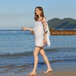 Hand Crocheting Stitching Beach Beach Cover Up Beach Sun Protection Clothing