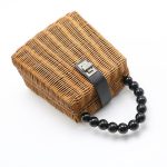 Brand Designer bead hand-woven straw bag women small Tote Bags