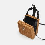 Brand Designer bead hand-woven straw bag women small Tote Bags