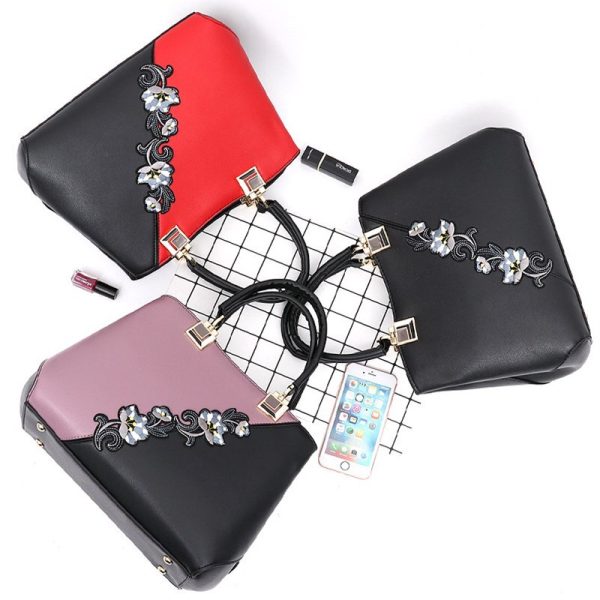 Vanessas New Flower Women Handbags Fashion Leather Handbags