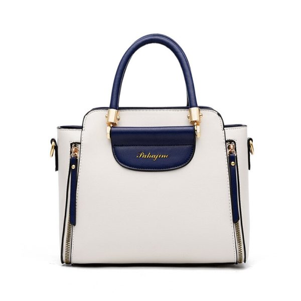 Women Famous Brands PU Leather Small Bag Handbags Women's Panelled Solid Shoulder Bags