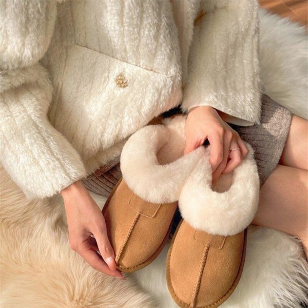 Vanessas New Winter Women's Warm Home Plush Slippers