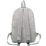 Vanessa's Solid Nylon School Backpack for Girls