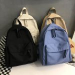 Vanessa's Anti-theft Canvas School Backpack for Girls