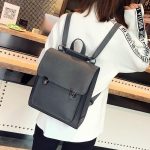 Fashion Women Backpack Women's PU Leather Backpacks Girl School Bag High Quality vintage shoulder Bags