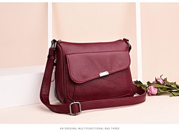 Female Flap Bag Soft Leather Luxury handbags Women bags Designer Shoulder bags for women crossbody bag Sac a main femme