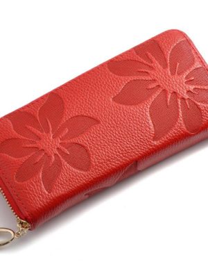Vanessas Star Genuine Leather Wallet Women Lady Long Wallets Women Purse Handbag