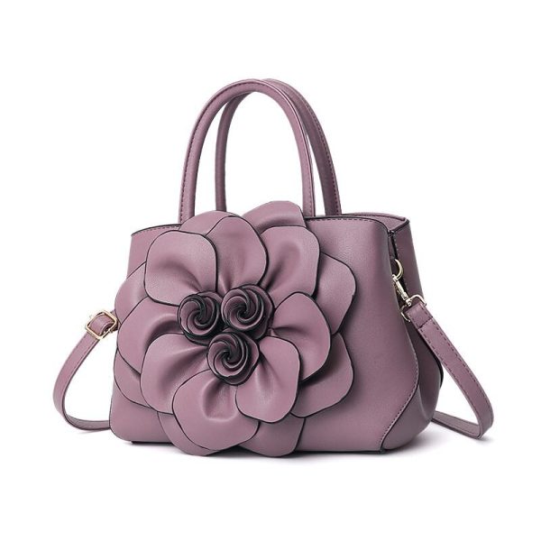 Women bags designer crossbody bags for women new Rose flower women handbag PU leather