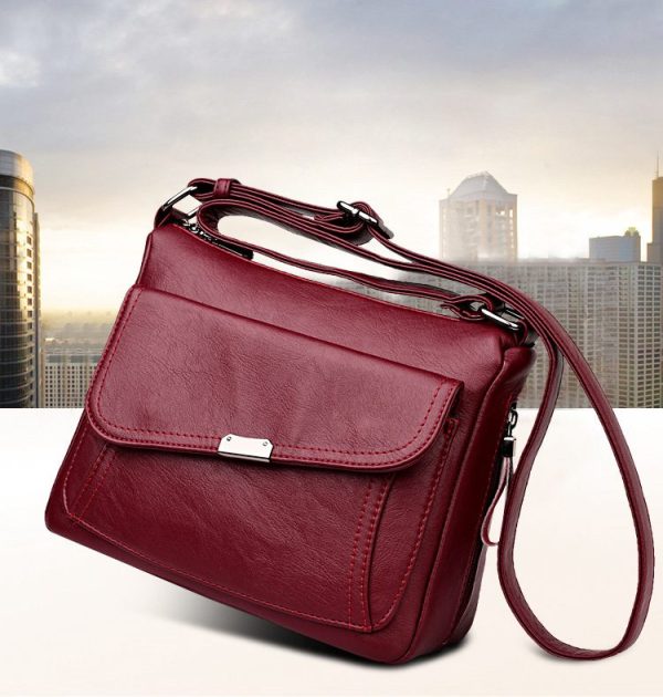 Female Flap Bag Soft Leather Luxury handbags Women bags Designer Shoulder bags for women crossbody bag Sac a main femme