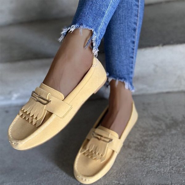 Vanessa's Women Slip On Casual Flats Shoes