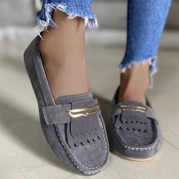 Vanessa's Women Slip On Casual Flats Shoes