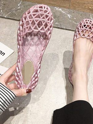 Vanessas Women's Elegant Breathable Flat Sandals for Summer