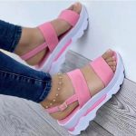 Vanessas Women's Sandals Summer Thick Bottom Comfortable Causal Female Sandals