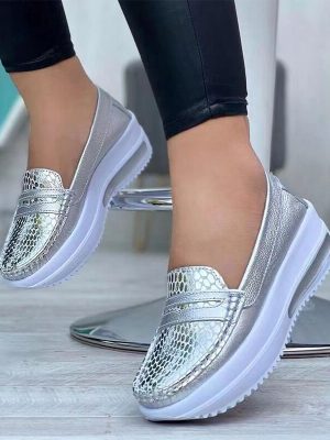 Vanessa's Women's Vulcanized Shoes Platform