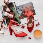 Women Pumps Fashion Women Shoes Party Wedding Super Square High Heel Pointed Toe Red Wine Ladies Pumps Size 34-43