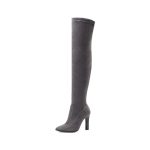 Vanessa's Women Over The Knee High Boots Slip on Winter Shoes Size 34-43