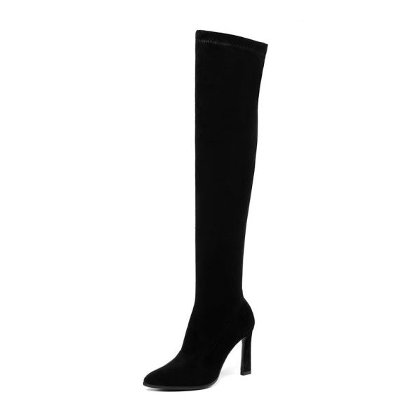 Vanessas High Heel Long Women Boots Autumn Fashion Women Shoes Sexy Pointed Toe