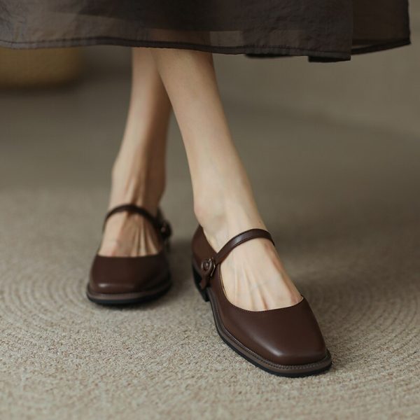 Vanessa's Platform PU Leather Elegant Women Pumps