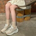 Vanessa's Spring Women Genuine Leather Sneakers Mixed Colors Platform Casual Shoes Woman Running Sport Shoes