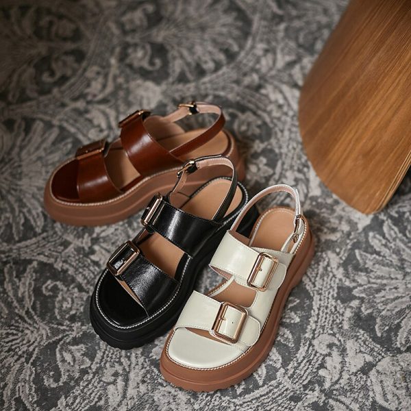 Vanessas Women Shoes Genuine Leather Cow Leather Sandals