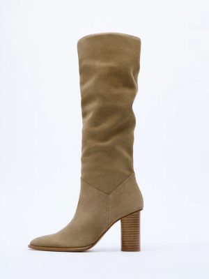 QUTAA-ZA-Fashion-Women-Knee-High-Boots-Winter-Genuine-Leather-Pointed-Toe-High-Heels-INS-Party-1.jpg