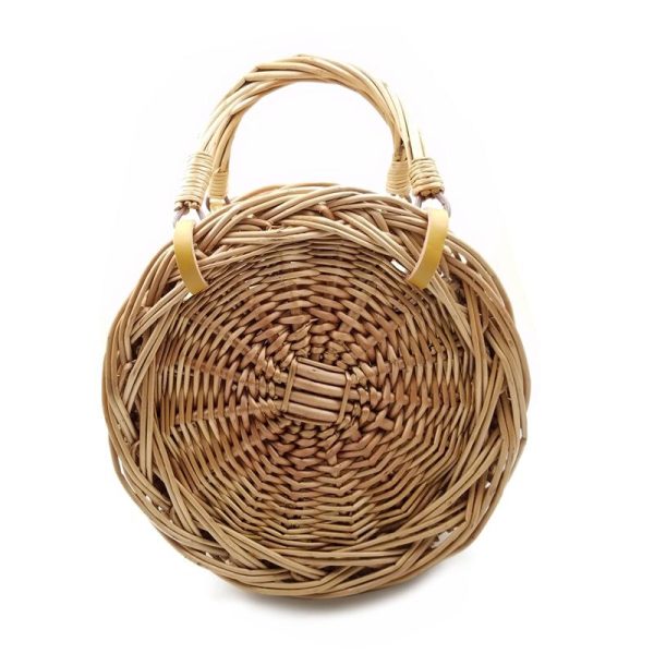 Rattan Bags Handbags For Women 2022 Bali Bohemian Summer Beach Bag