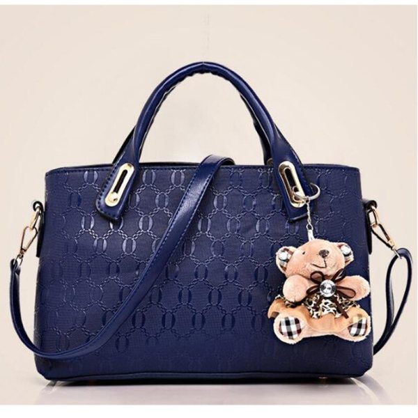 Women Bag Top-Handle Bags Female Famous Brand Women Messenger Bags Handbag Set PU Leather Composite Bag