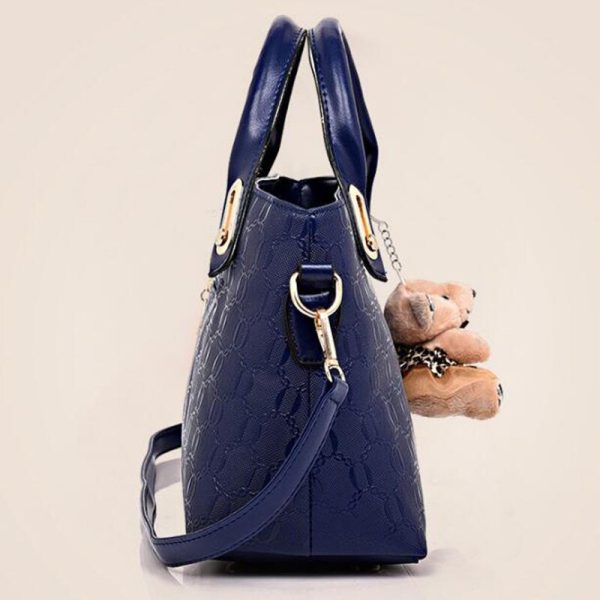 Women Bag Top-Handle Bags Female Famous Brand Women Messenger Bags Handbag Set PU Leather Composite Bag