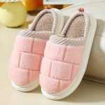 Vanessas Winter Women’s House Slippers Faux Fur Warm and Comfortable Slippers