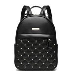 Vanessa's Chic Beaded PU Leather Women's Backpack